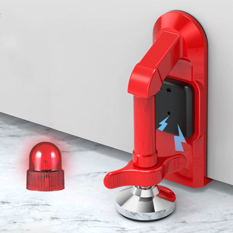 Portable Door Lock & Self-Defense Alarm Device