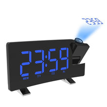 TECHMART| Radio projection alarm clock Large screen LED display electronic clock