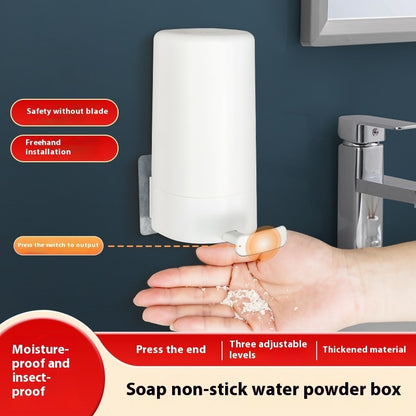 Soap Grinder Dispenser – Wall Mounted Soap Powder Box