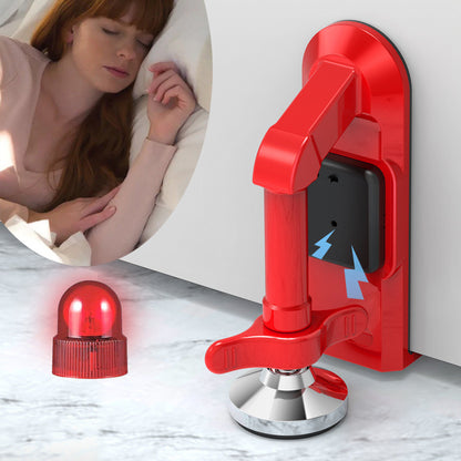 Portable Door Lock & Self-Defense Alarm Device