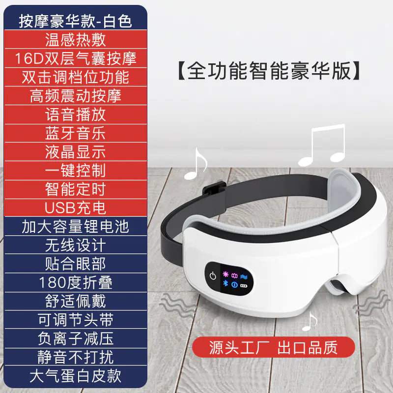 Electric Eye Massager with Heat and Vibration Function
